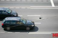 В Минске на проспекте Независимости образовалась дыра в асфальте