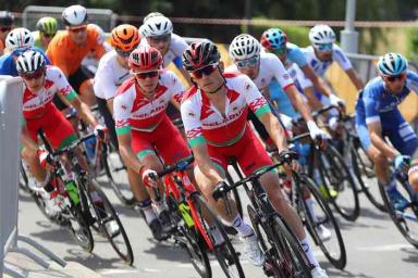 Белорус Александр Рябушенко стал четвертым в групповой велогонке на шоссе II Европейских игр