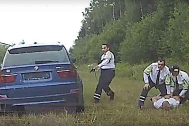 250 км/ч: на трассе под Минском преследовали BMW