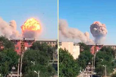 Взрыв на складе воинской части: двое погибли, 15 в реанимации 