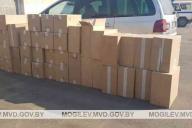 Под Мстиславлем «жучка» поймали: сигареты на 15 000 рублей вез