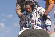 В Казахстане приземлился космический корабль