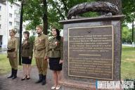 Партизанский парад в Витебске. В честь события установлен памятный знак