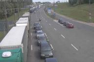 Пересечение границы через Каменный Лог и Мядининкай для грузовиков может быть затруднено