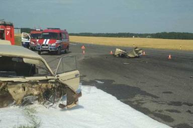 Серьезная авария под Гродно: у «Жигулей» вырвало двигатель