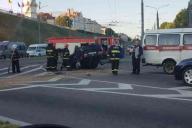 Под 200 км/ч. Honda в центре Могилева влетела в столб: жуткие последствия 