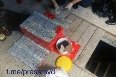 В Житковичском районе милиционеры откопали ведро с долларами