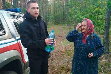 Пропавшая в Жлобинском районе пенсионерка выжила в лесу, слизывая воду с листьев
