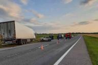 В Лепельском районе легковушка столкнулась с фурой: 78-летний водитель погиб