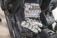 В Литве задержали белоруса на Volvo S60: в колесных арках он спрятал 1000 пачек сигарет 