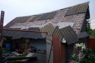 Под Могилевом ветер валил деревья и сносил крыши