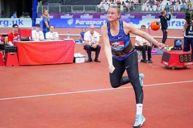 Белоруска Татьяна Холодович завоевала золото на этапе «Бриллиантовой лиги» в Лондоне