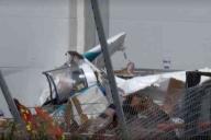 Самолет рухнул на торговый центр: погибли люди 