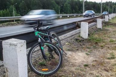 Велосипедистка погибла ночью в Минском районе