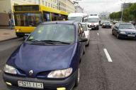 Тройное ДТП с маршруткой в Минске: несколько человек в больнице