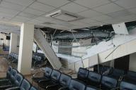 ЧП в Минске: потолок обрушился в визовом центре Литвы 