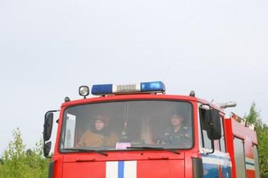 В Пружанском районе горел комбайн