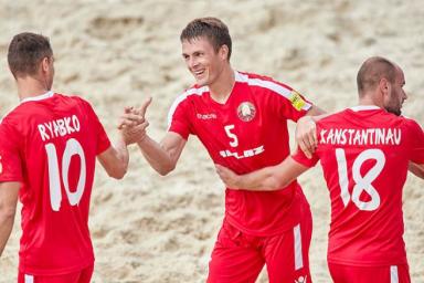 Сборная Беларуси по пляжному футболу обыграла Италию в квалификации чемпионата мира