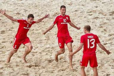 Сборная Беларуси по пляжному футболу впервые завоевала путевку в финальную часть чемпионата мира