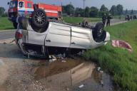 В Сенненском районе перевернулся Ford – водитель погиб