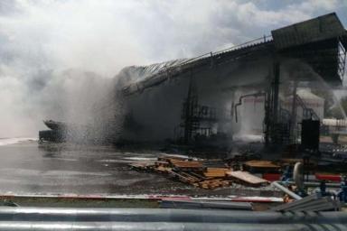 Стала известна причина пожара на нефтебазе «Лукойл» в Бресте