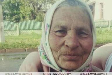 В Пинске пропала пожилая женщина
