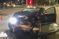 Ночью в Гродно пьяные девушки устроили очень дорогое ДТП