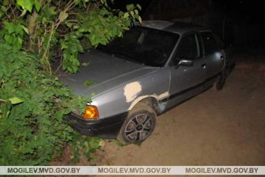 Парень из Мстиславля угнал два автомобиля за два дня