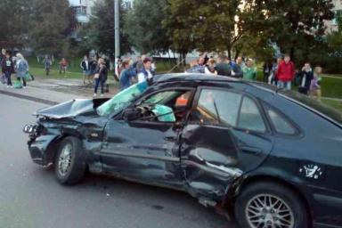 В Витебске произошло столкновение автобуса и легковушки. Есть пострадавшие 