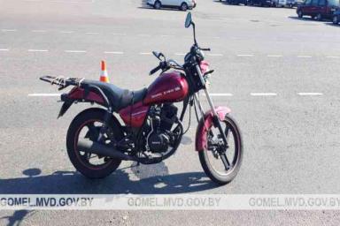 ДТП в Гомеле: пострадал 66-летний мотоциклист