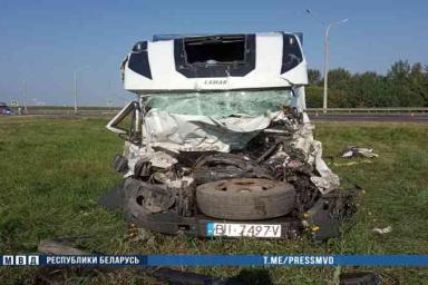 Смертельное ДТП на Брестчине: столкнулись легковушка и грузовик