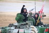 Сборная Беларуси заняла второе место в финальной эстафете «Танкового биатлона»