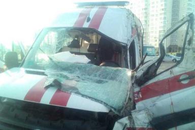 Умер водитель скорой, попавшей в ДТП в Витебске