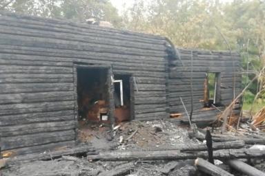 На пожаре в Речицком районе погиб мужчина