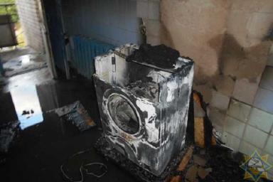 В Оршанском районе из-за стиральной машины эвакуировали общежитие