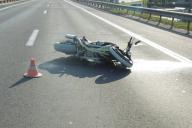 Под Минском в ДТП из-за банки краски попал мотоцикл