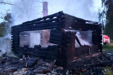 В Толочинском районе сгорел жилой дом. Есть жертвы