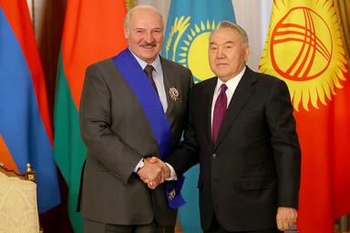 Лукашенко: мы с Назарбаевым не один пуд соли съели