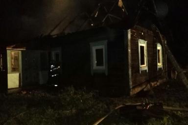 В Калинковичском районе подожгли дом