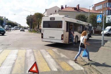 В Орше автобус сбил пенсионерку