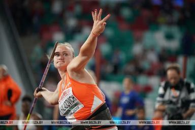 Белоруска Татьяна Холодович заняла второе место в метании копья в матче Европа – США