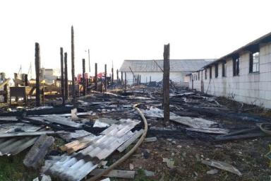 В Копыльском районе произошел крупный пожар: 112 эвакуированных