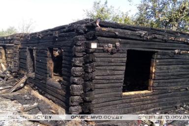 В Мозырском районе 62-летняя женщина убила знакомую и подожгла дом
