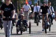 В Лиде открылась инклюзивная велодорожка — первая в Беларуси