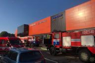 В Минске произошел пожар в ТЦ «Корона-Сити»