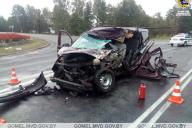 В Светлогорском районе легковушка влетела под фуру