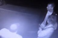 В Молодечно хулиганы повредили камеры видеонаблюдения, но всё равно попали на видео