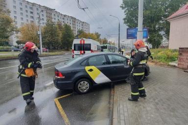 Второе ДТП с «Яндекс.Такси» в Минске: водитель потерял сознание за рулем