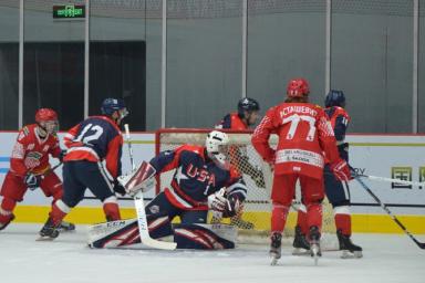 Юношеская сборная Беларуси по хоккею победила команду США на турнире в Пекине