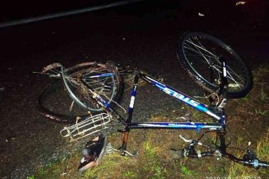 В Шумилинском районе фура насмерть сбила велосипедиста